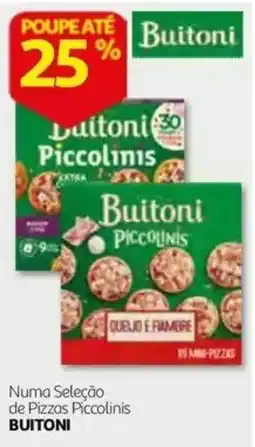 Auchan Pizzas Piccolinis Buitoni promoção