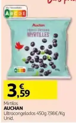 Auchan Mirtilos auchan promoção
