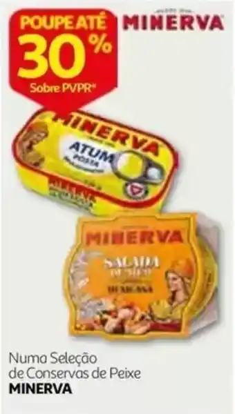 Auchan Conservas de Peixe Minerva promoção