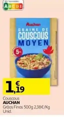 Auchan Couscous Auchan promoção