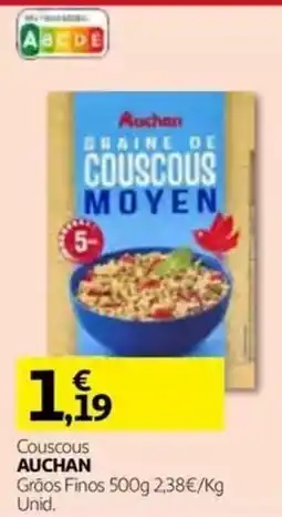 Auchan Couscous Auchan promoção