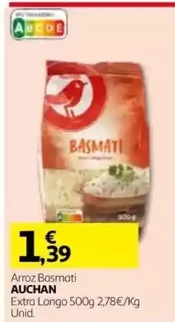 Auchan Arroz Basmati Auchan promoção