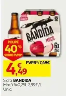 Auchan Sidra Bandida promoção