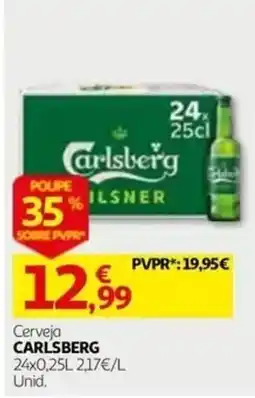 Auchan Cerveja Carlsberg promoção