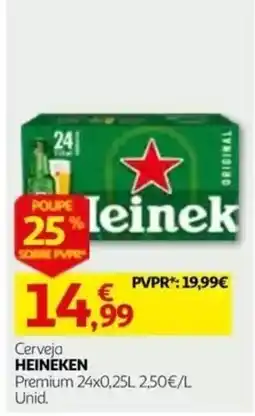 Auchan Cerveja Heineken Premium promoção