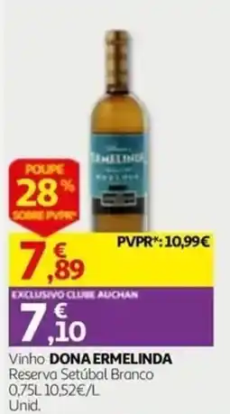 Auchan Vinho Dona Ermelinda promoção