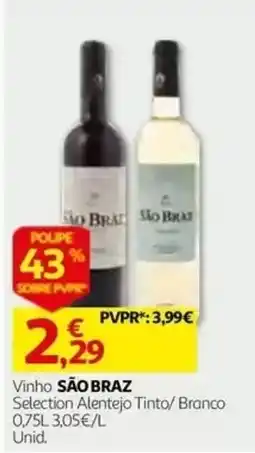 Auchan Vinho São Braz promoção