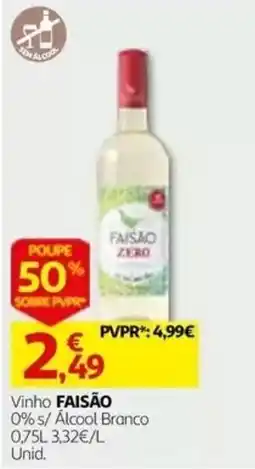 Auchan Vinho Faisão promoção