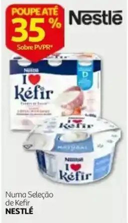 Auchan I love kefir natural nestlé promoção