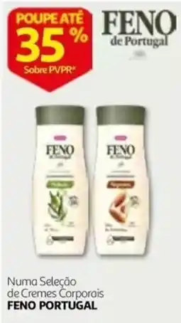 Auchan cremes corporais feno portugal promoção