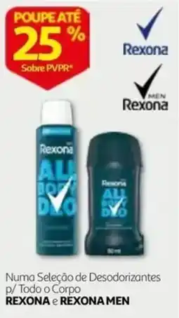 Auchan rexona all body dry promoção