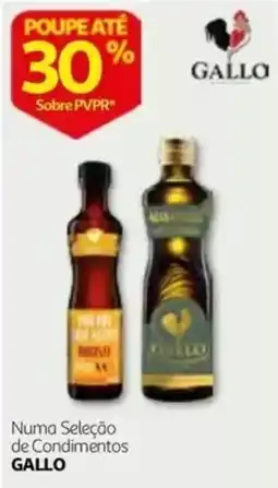 Auchan Numa Seleção de Condimentos Gallo promoção