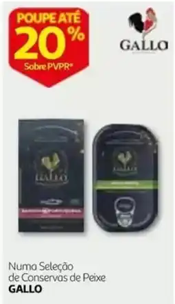 Auchan Numa Seleção de Conservas de Peixe Gallo promoção