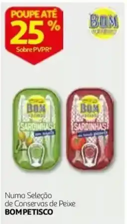 Auchan Bom Petisco sardinhas promoção