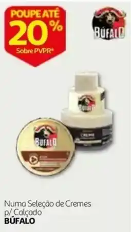 Auchan cremes p/calçado búfalo promoção