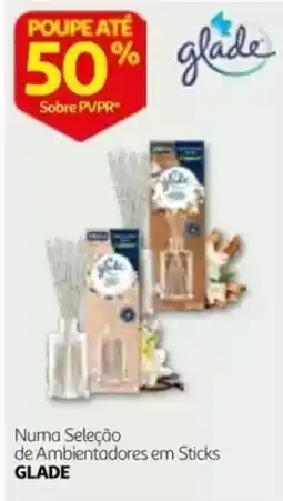Auchan Numa Seleção de Ambientadores em Sticks Glade promoção