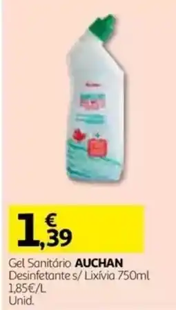 Auchan Gel Sanitário Auchan promoção