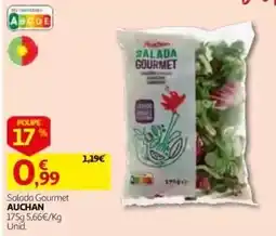 Auchan Salada Gourmet Auchan promoção