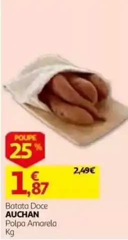 Auchan Batata Doce Auchan promoção