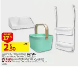 Auchan Suporte p/ Maquilhagem ACTUEL promoção