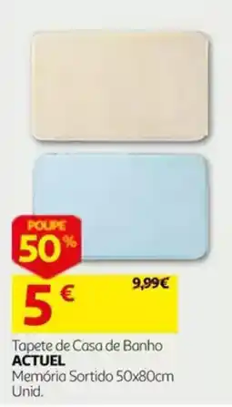 Auchan Tapete de Casa de Banho Actuel promoção