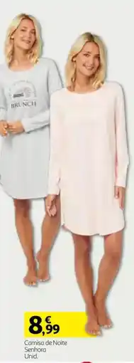 Auchan Camisa de Noite Senhora promoção