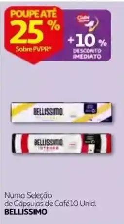 Auchan Cápsulas de Café Bellissimo promoção