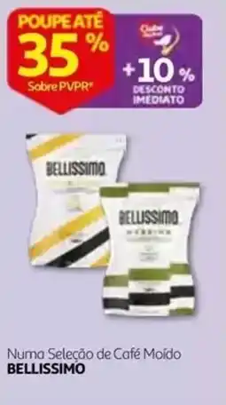 Auchan Café Moído Bellissimo promoção