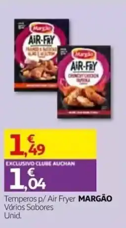 Auchan Temperos p/ Air Fryer Margão promoção