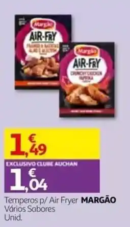 Auchan Temperos p/ Air Fryer Margão promoção
