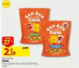 Auchan Ravioli Kids Rana promoção