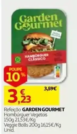 Auchan Garden Gourmet Hambúrguer Vegetais promoção