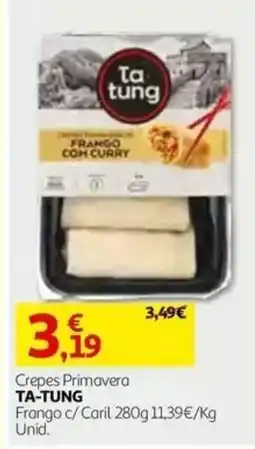 Auchan Crepes Primavera Ta-tung promoção