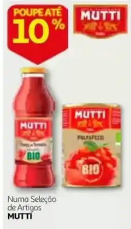 Auchan Mutti Pêssego e Tomate Bio promoção