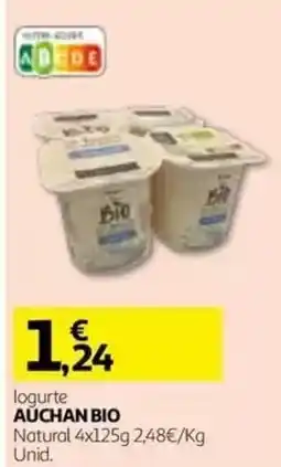 Auchan logurte auchan bio promoção