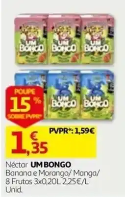 Auchan Néctar um bongo promoção