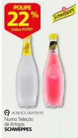 Auchan Schweppes promoção