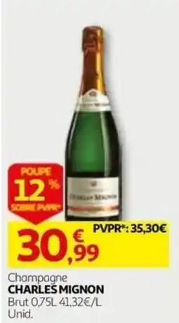 Auchan champagne charles mignon promoção