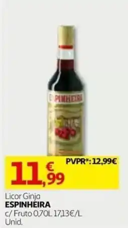 Auchan Licor Ginja Espinheira promoção