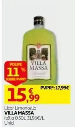 Auchan Licor Limoncello Villa Massa promoção