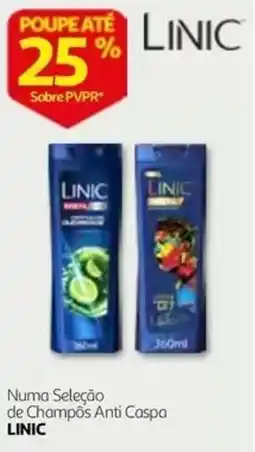 Auchan Numa Seleção de Champôs Anti Caspa Linic promoção