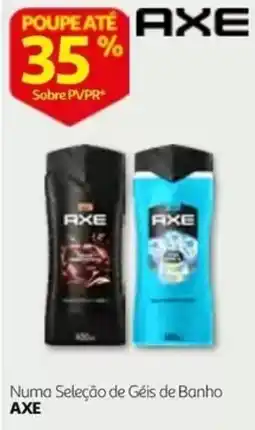 Auchan Numa Seleção de Géis de Banho AXE promoção