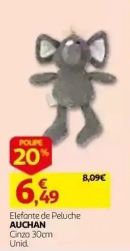Auchan Elefante de peluche auchan promoção