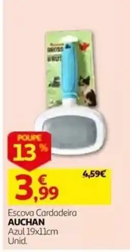 Auchan Escova Cardadeira Auchan promoção
