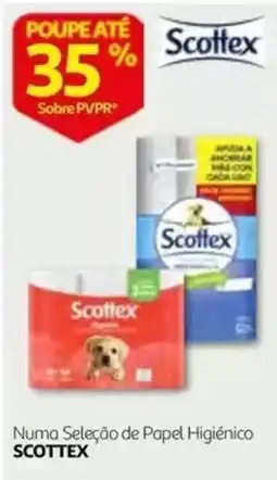Auchan Numa Seleção de Papel Higiênico Scottex promoção