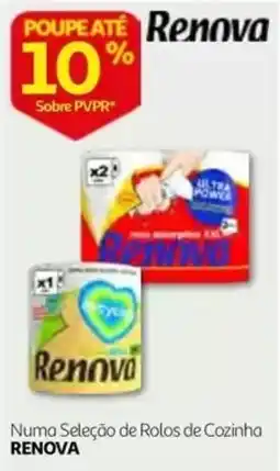 Auchan renova rolos de cozinha promoção