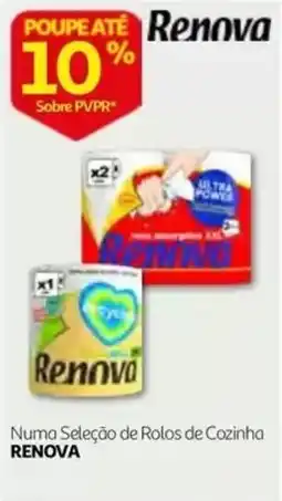 Auchan Rolos de cozinha renova promoção