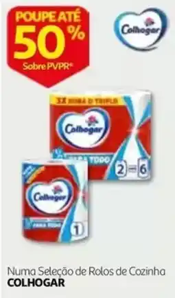 Auchan rolos de cozinha colhogar promoção