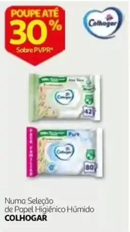 Auchan Papel Higiênico Húmido Colhogar promoção