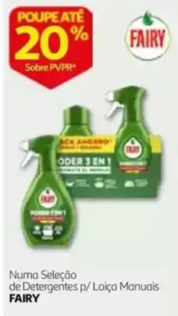 Auchan Detergente p/ Loiça Manuais Fairy promoção